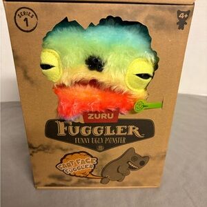 ZURU Fuggler Funny Face Fart Wide Eyed Weirdo Ugly Monster - Rainbow Multicolor